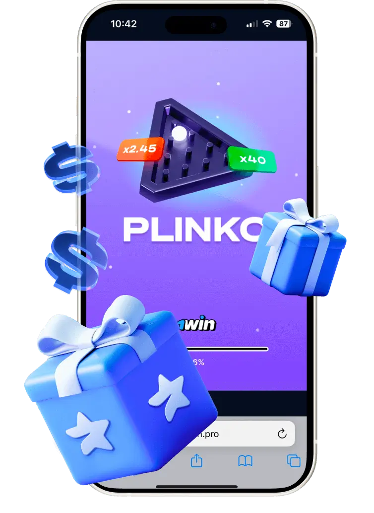 1win Plinko Bonuses and promo codes